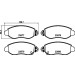 Hella | Bremsbelagsatz, Scheibenbremse | 8DB 355 019-361