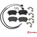 Brembo | Bremsbelagsatz, Scheibenbremse | P 85 064