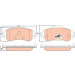GDB1917 Bremsbelagsatz, Scheibenbremse COTEC