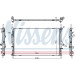 Nissens | Kühler, Motorkühlung | 66861 Nissens | Kühler, Motorkühlung | 66861