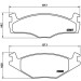 Brembo | Bremsbelagsatz, Scheibenbremse | P 85 024 Brembo | Bremsbelagsatz, Scheibenbremse | P 85 024