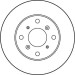 TRW | Bremsscheibe | DF3109 TRW | Bremsscheibe | DF3109