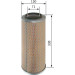BOSCH 1 457 429 941 Luftfilter
