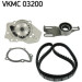 SKF | Wasserpumpe + Zahnriemensatz | VKMC 03200