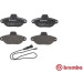 Brembo | Bremsbelagsatz, Scheibenbremse | P 23 160 Brembo | Bremsbelagsatz, Scheibenbremse | P 23 160