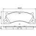 0 986 494 806 Bremsbelagsatz, Scheibenbremse