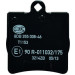 Hella | Bremsbelagsatz, Scheibenbremse | 8DB 355 008-461 Hella | Bremsbelagsatz, Scheibenbremse | 8DB 355 008-461