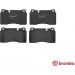 Brembo | Bremsbelagsatz, Scheibenbremse | P 44 018 Brembo | Bremsbelagsatz, Scheibenbremse | P 44 018