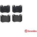 Brembo | Bremsbelagsatz, Scheibenbremse | P 65 002