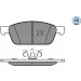 Meyle | Bremsbelagsatz, Scheibenbremse | 025 255 5518/PD Meyle | Bremsbelagsatz, Scheibenbremse | 025 255 5518/PD