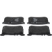 BOSCH 0 986 494 985 Bremsbeläge passend für MERCEDES-BENZ SL, S-Klasse Low-Metallic, mit Anti-Quietsch-Blech