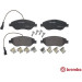 Brembo | Bremsbelagsatz, Scheibenbremse | P 23 145 Brembo | Bremsbelagsatz, Scheibenbremse | P 23 145