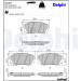 Delphi | Bremsbelagsatz, Scheibenbremse | LP2294