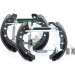 BOSCH 0 204 114 690 Bremsbackensatz, Trommelbremse mit Zubehör, mit Radbremszylinder