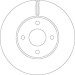 TRW | Bremsscheibe | DF6520 TRW | Bremsscheibe | DF6520