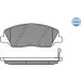 Meyle | Bremsbelagsatz, Scheibenbremse | 025 243 5117/W Meyle | Bremsbelagsatz, Scheibenbremse | 025 243 5117/W