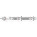 TRW | Bremsschlauch | PHD501 TRW | Bremsschlauch | PHD501