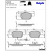 Delphi Bremsbelagsatz, Scheibenbremse LP3219 Delphi Bremsbelagsatz, Scheibenbremse LP3219