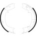 Textar | Bremsbackensatz, Feststellbremse | 91066400 Textar | Bremsbackensatz, Feststellbremse | 91066400
