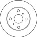 TRW | Bremsscheibe | DF4113 TRW | Bremsscheibe | DF4113