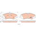 GDB1898 Bremsbelagsatz, Scheibenbremse COTEC