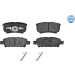 025 240 1416/W Bremsbelagsatz, Scheibenbremse MEYLE-ORIGINAL: True to OE.