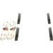 BOSCH | Bremsbelagsatz, Scheibenbremse | 0 986 494 384