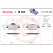 Brembo | Bremsbelagsatz, Scheibenbremse | P 06 034 Brembo | Bremsbelagsatz, Scheibenbremse | P 06 034