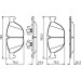0 986 494 307 Bremsbelagsatz, Scheibenbremse