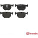 Brembo | Bremsbelagsatz, Scheibenbremse | P 06 044 Brembo | Bremsbelagsatz, Scheibenbremse | P 06 044