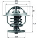 Mahle | Thermostat, Kühlmittel | TX 109 87D Mahle | Thermostat, Kühlmittel | TX 109 87D
