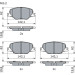 BOSCH | Bremsbelagsatz, Scheibenbremse | 0 986 424 868 BOSCH | Bremsbelagsatz, Scheibenbremse | 0 986 424 868