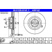 ATE | Bremsscheibe | 24.0126-0141.1 ATE | Bremsscheibe | 24.0126-0141.1