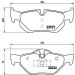 Brembo | Bremsbelagsatz, Scheibenbremse | P 06 038X Brembo | Bremsbelagsatz, Scheibenbremse | P 06 038X