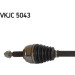 SKF | Antriebswelle | VKJC 5043 SKF | Antriebswelle | VKJC 5043