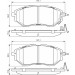 BOSCH Bremsbelagsatz, Scheibenbremse 0 986 494 679