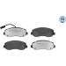 Meyle | Bremsbelagsatz, Scheibenbremse | 025 251 4718/PD Meyle | Bremsbelagsatz, Scheibenbremse | 025 251 4718/PD