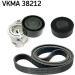 SKF | Keilrippenriemensatz | VKMA 38212