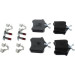 BOSCH | Bremsbelagsatz, Scheibenbremse | 0 986 494 621 BOSCH | Bremsbelagsatz, Scheibenbremse | 0 986 494 621