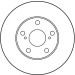 TRW | Bremsscheibe | DF1431