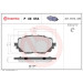 Brembo | Bremsbelagsatz, Scheibenbremse | P 49 054 Brembo | Bremsbelagsatz, Scheibenbremse | P 49 054