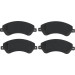 TRW Bremsbelagsatz, Scheibenbremse COTEC GDB1723