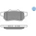 Meyle | Bremsbelagsatz, Scheibenbremse | 025 217 3813/W Meyle | Bremsbelagsatz, Scheibenbremse | 025 217 3813/W