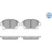 Meyle | Bremsbelagsatz, Scheibenbremse | 025 235 1015/W Meyle | Bremsbelagsatz, Scheibenbremse | 025 235 1015/W