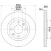 Hella | Bremsscheibe | 8DD 355 102-051