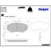 Delphi Bremsbelagsatz, Scheibenbremse LP1095