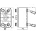 Mahle | Ölkühler, Motoröl | CLC 113 000P Mahle | Ölkühler, Motoröl | CLC 113 000P