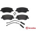 Brembo | Bremsbelagsatz, Scheibenbremse | P 23 088 Brembo | Bremsbelagsatz, Scheibenbremse | P 23 088