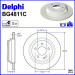 Delphi Bremsscheibe BG4811C Delphi Bremsscheibe BG4811C