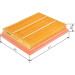 BOSCH 1 457 433 306 Luftfilter BOSCH 1 457 433 306 Luftfilter